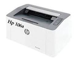 HP LASER JET 107A. A4 PRINTER BLACK AND WHITE PRINTER